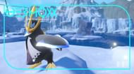 Empoleon's Blueberry Pokedex art in Pokemon Scarlet and Violet (Image via The Pokemon Company)